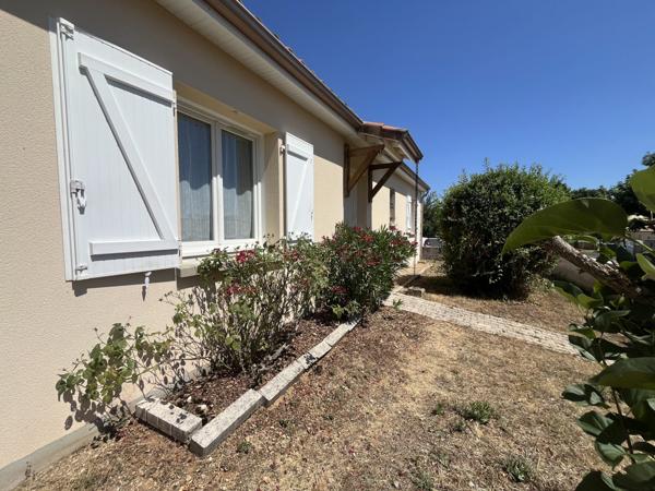 Joli pavillon de plain-pied à Quinçay