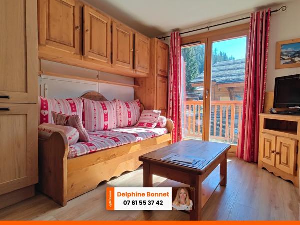 Bel appartement 4P/T4 de 45 m2 refait neuf au 1er étage d'un chalet