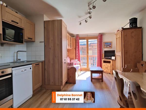 Bel appartement 4P/T4 de 45 m2 refait neuf au 1er étage d'un chalet