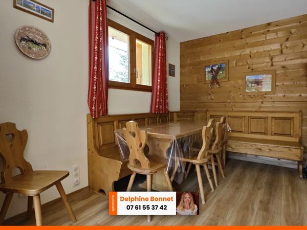 Bel appartement 4P/T4 de 45 m2 refait neuf au 1er étage d'un chalet