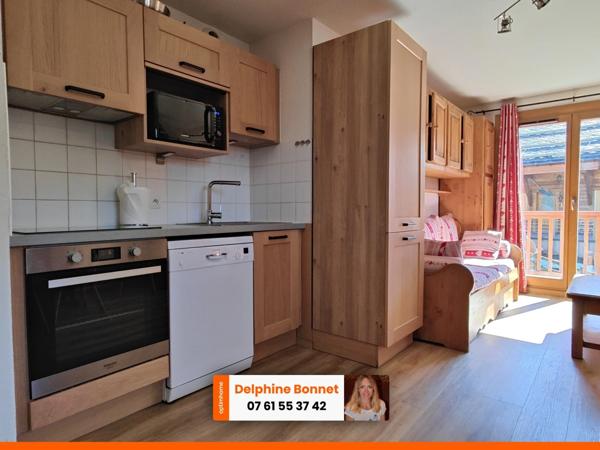 Bel appartement 4P/T4 de 45 m2 refait neuf au 1er étage d'un chalet