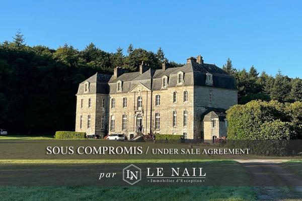 Château Monument Historique avec 20 hectares dans le Morbihan