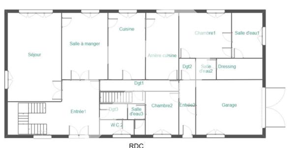 BELLE MAISON DE FAMILLE 8 CHAMBRES AVEC PARC NIEUIL L ESPOIR