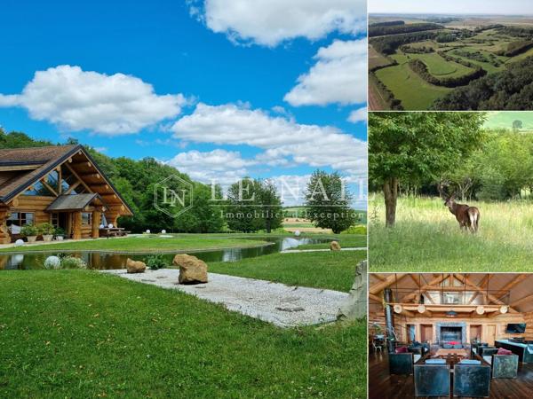 Exceptionnelle propriété sur un parc clos de 76 hectares dans le Pays d'Othe