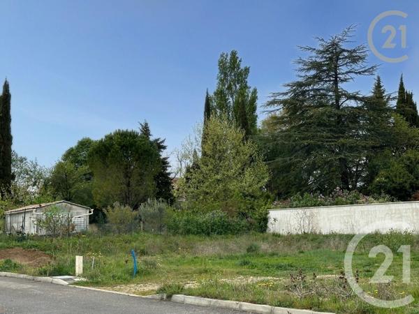 Terrain à vendre  444 m2 SAUZET - 26