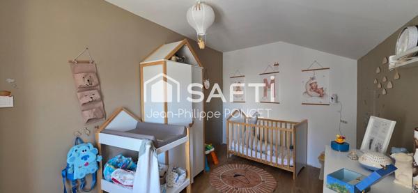 Maison familiale 4 chambres jardin garage