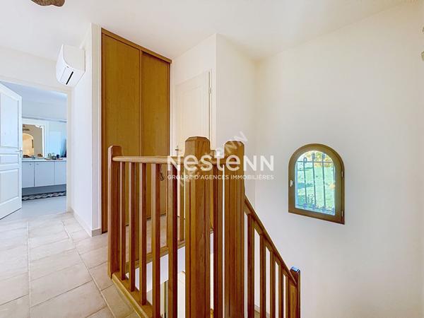 Calme absolu aux portes de la campagne - Villa indépendante de 166m2 habitables, 6 pièces, 4 chambres, vaste jardin, garage, piscine 8x4m