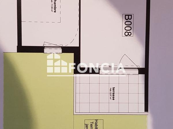 Location Appartement 2 pièces 38.7 m² - RESIDENCE VERT LUMIERE Vert Saint Denis 77240