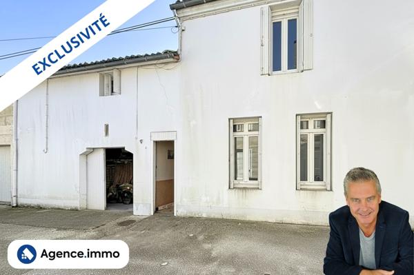 À vendre - Maison ancienne, 4 pièces située à Saintes (17100)