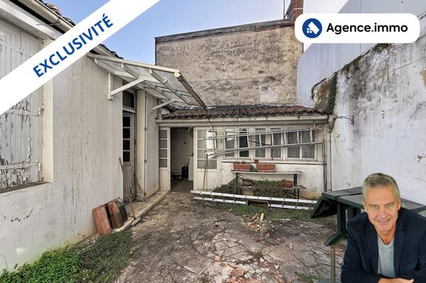 À vendre - Maison ancienne, 4 pièces située à Saintes (17100)