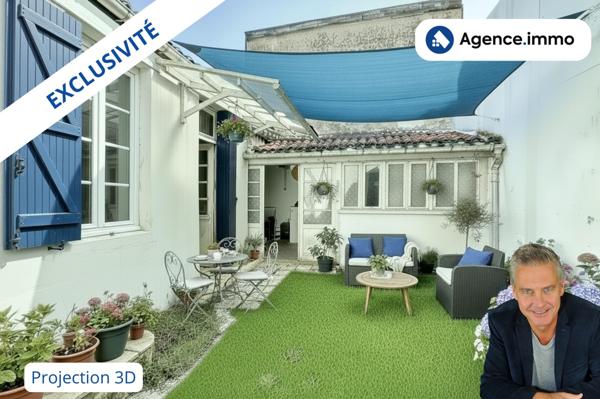 À vendre - Maison ancienne, 4 pièces située à Saintes (17100)
