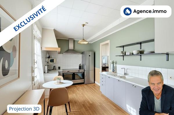 À vendre - Maison ancienne, 4 pièces située à Saintes (17100)