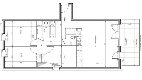 Appartement à vendre 4 pièces 81 m² La Ravoire