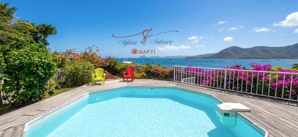 Maison vue mer avec piscine sur Sainte-Anne