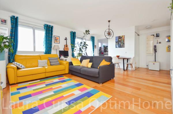 BOURG-LA-REINE - 2 MIN RER - 3/4P - 63,68 M² -  DERNIER ETAGE, ASCENSEUR, BALCONS, CAVE ET BOX