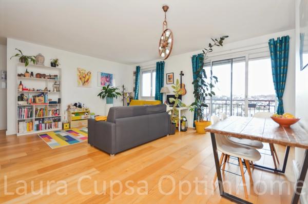 BOURG-LA-REINE - 2 MIN RER - 3/4P - 63,68 M² -  DERNIER ETAGE, ASCENSEUR, BALCONS, CAVE ET BOX