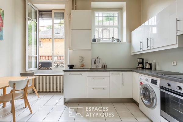 Appartement familial avec vue dégagée sur la Saône – Quartier Saint-Paul, Vieux-Lyon