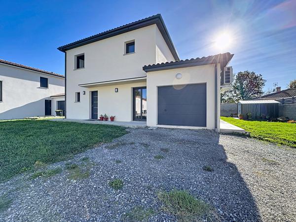 A VENDRE - SEYSSES - Maison T5 neuve avec 3 chambres + 1 bureau et un garage.