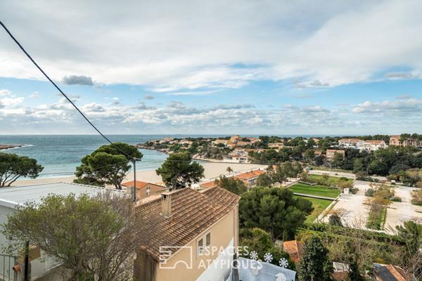 Vue Mer et Lignes Contemporaines