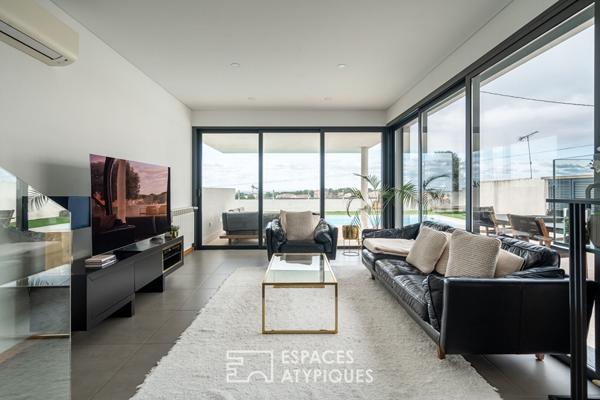 Vue Mer et Lignes Contemporaines