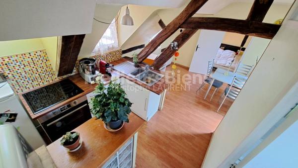 T3, Bouchon de Champagne, 63 m² au sol.