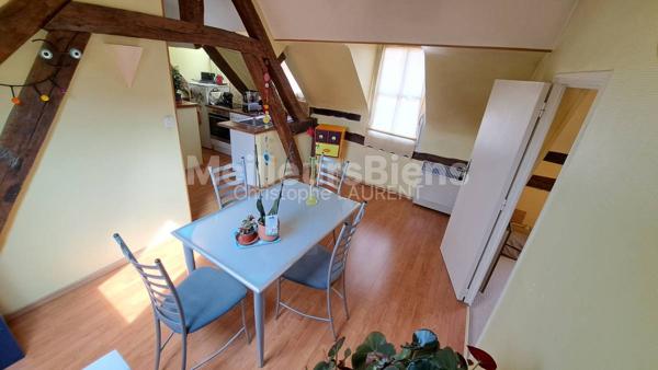 T3, Bouchon de Champagne, 63 m² au sol.