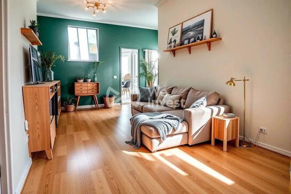 T3 cosy, au dernier étage d'une petite co-propriété, avec loggia ou balcon