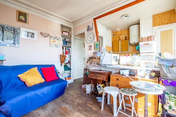 Appartement 2 pièces 31m² Dernier étage