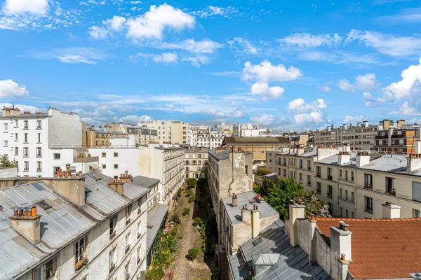 PARIS (75012) – PICPUS/NATION - STUDIO – 17M2 – TRÈS CALME – TRÈS LUMINEUX – DERNIER ÉTAGE - VUE DÉGAGÉE SUR COUR ARBORÉE – GARDIEN
