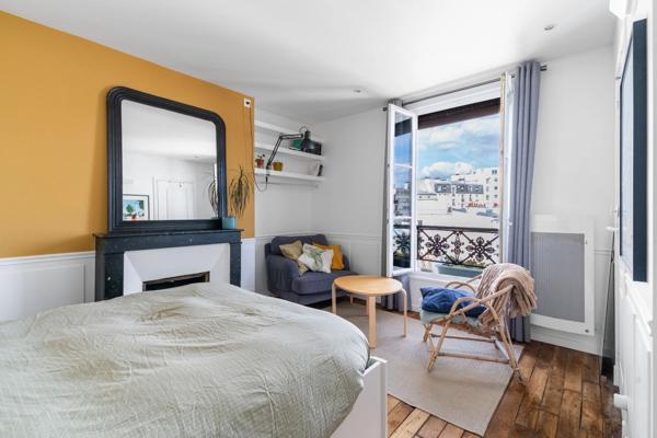 PARIS (75012) – PICPUS/NATION - STUDIO – 17M2 – TRÈS CALME – TRÈS LUMINEUX – DERNIER ÉTAGE - VUE DÉGAGÉE SUR COUR ARBORÉE – GARDIEN