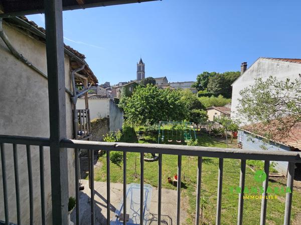 Maison de ville avec jardin