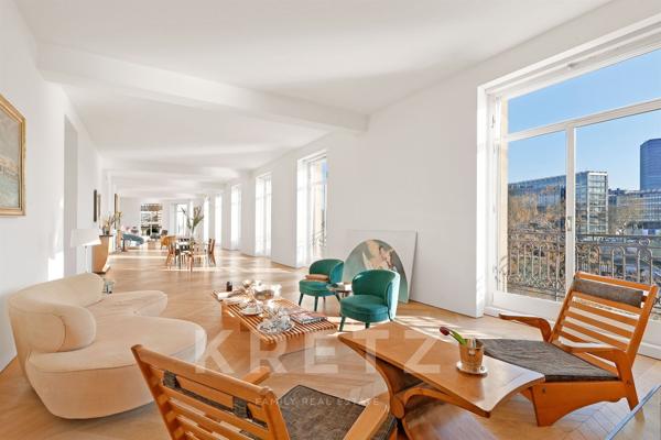 Appartement d’Exception avec Vue Seine – Île Saint-Louis, Paris 4e