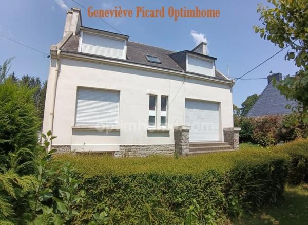 A vendre à Evellys : maison de 100 m2 au coeur de Moustoir-Remungol sur un terrain à bâtir de 1000 m2