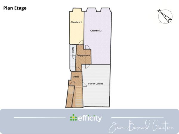 Appartement 3 pièces - 75 m²