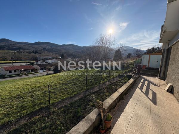 A VENDRE MAISON T4 - GARAGE ET JARDIN - VILLENEUVE D'OLMES