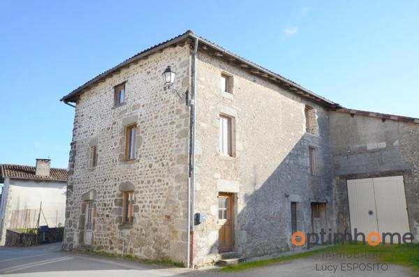 Maison à vendre 6 pièces BRIGUEUIL (16)