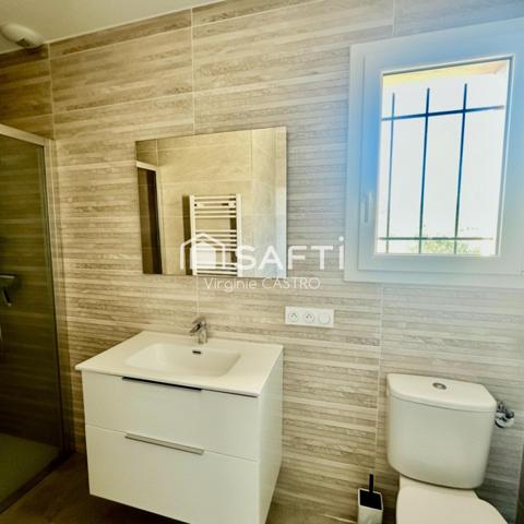 MAISON NEUVE 4 PIECES avec GARAGE - JARDIN & VUE DEGAGEE - 15mn accès A8