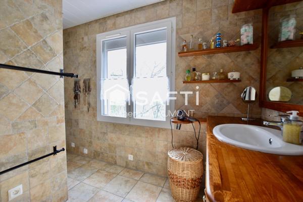 À la campagne, à 5 minutes de Castres, charmante maison avec bois