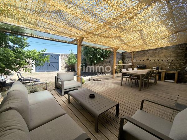 Fabrezan - Ensemble immobilier de caractère et fort potentiel