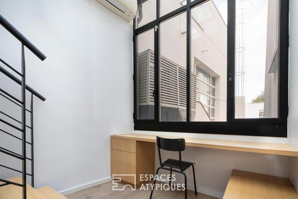 Loft avec terrasse aux deux derniers étages