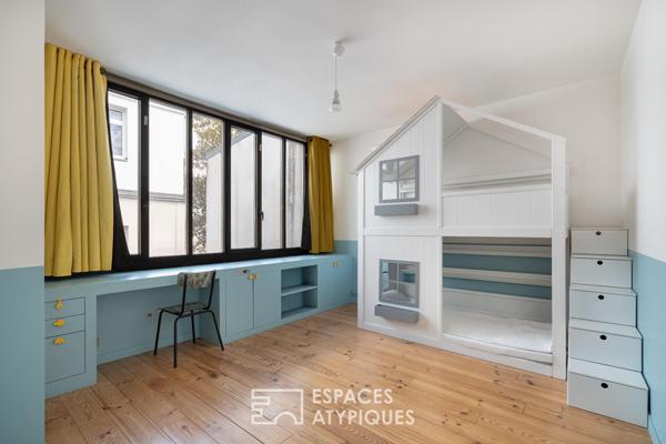 Loft avec terrasse aux deux derniers étages