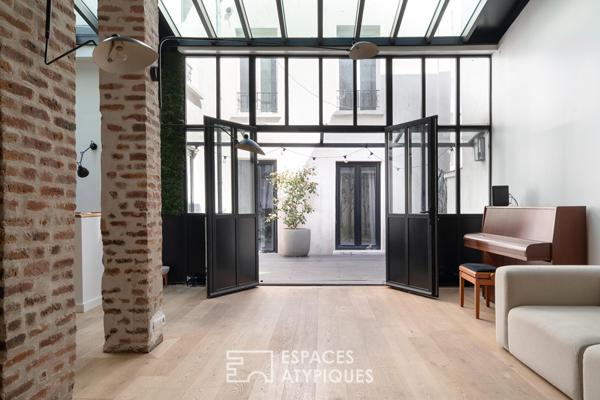 Loft avec terrasse aux deux derniers étages