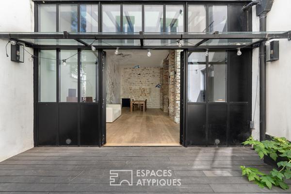 Loft avec terrasse aux deux derniers étages