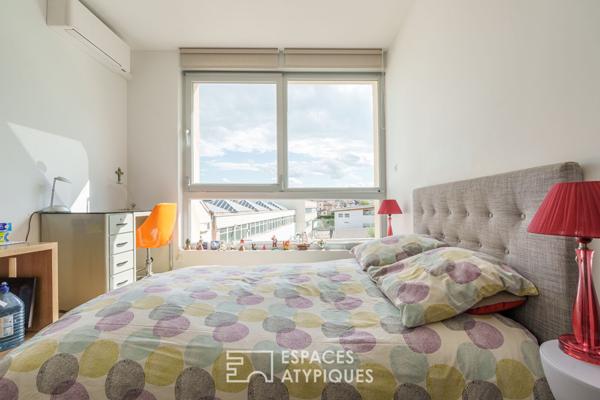 Triplex avec jardin dans une ancienne école