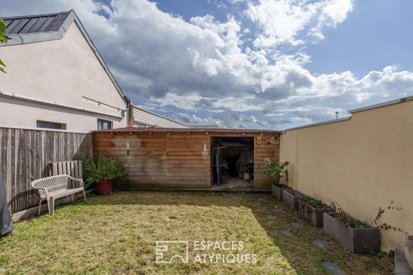 Triplex avec jardin dans une ancienne école