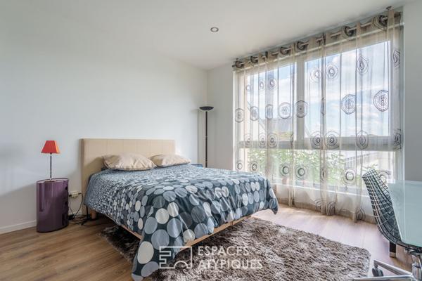 Triplex avec jardin dans une ancienne école