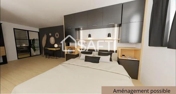 Maison 5 chambres avec terrain clos