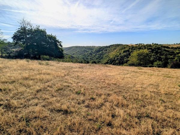 Beau terrain sur les hauteurs de Chatelard.