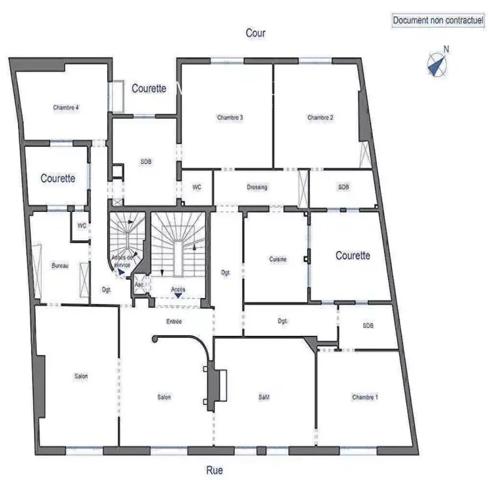 Paris 16 face au Palais Galliera – appartement familial et de réception 235 m²