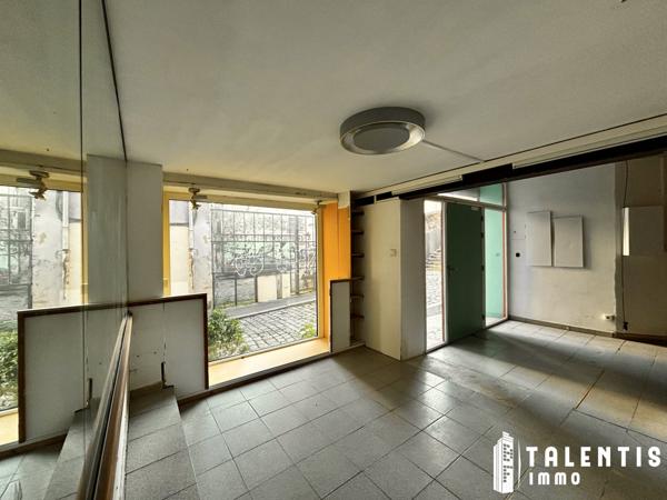 NANTES, PLACE DU CIRQUE | LOCAL COMMERCIAL (47.15m²) +2 PIECES (54.84m²)